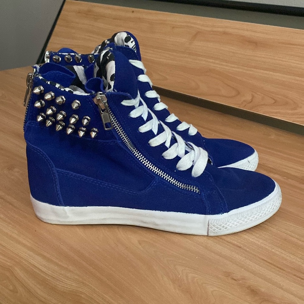 Betsey Johnson NXTLVL spiked sneakers